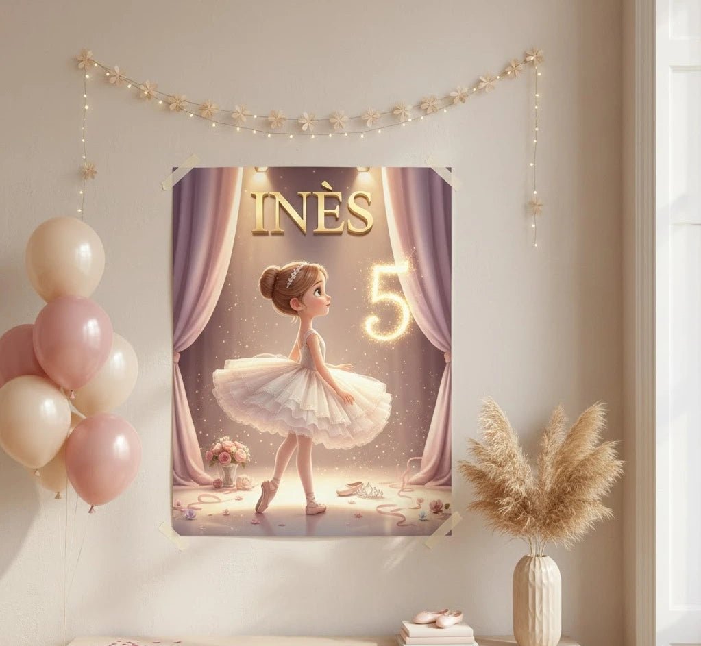 Ballerine enchantée - Affiches Magiques