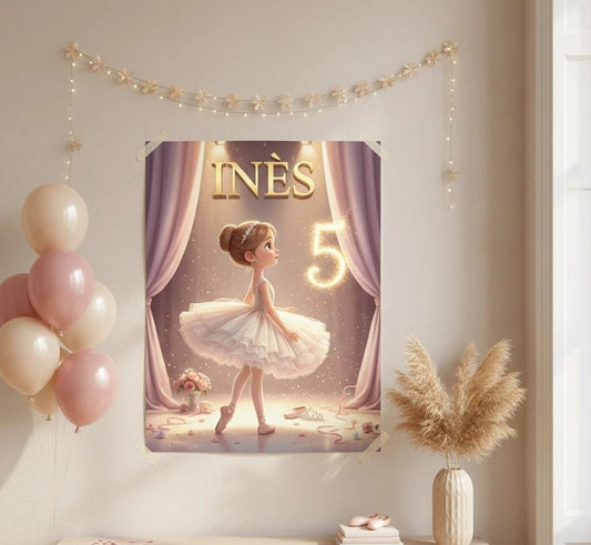 Ballerine enchantée - Affiches Magiques