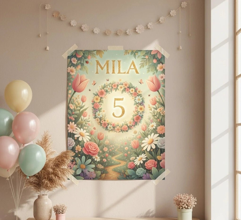 Jardin enchanté - Affiches Magiques