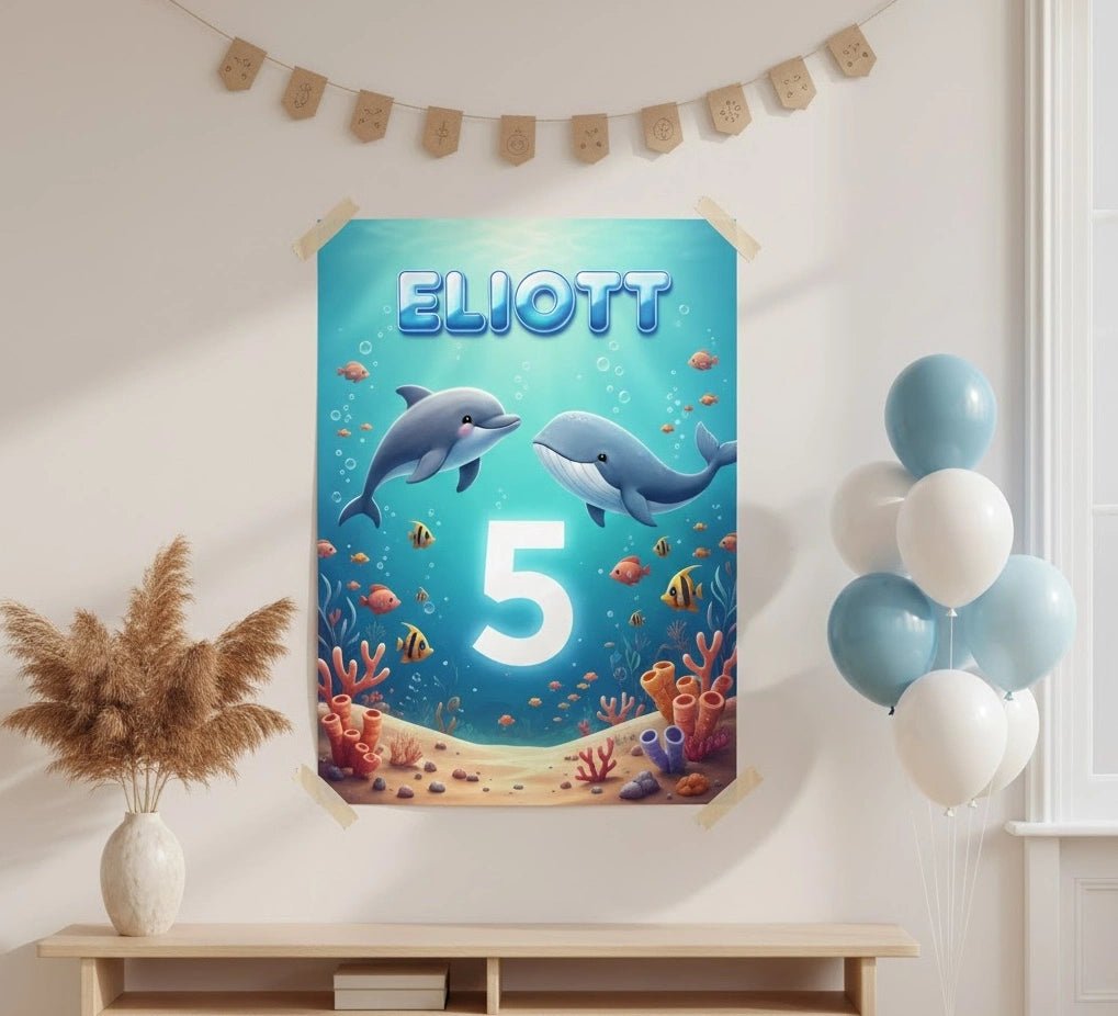 La mer enchantée - Affiches Magiques