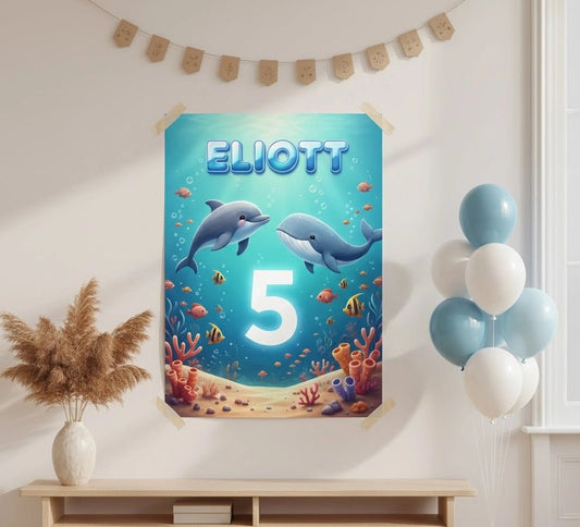 La mer enchantée - Affiches Magiques