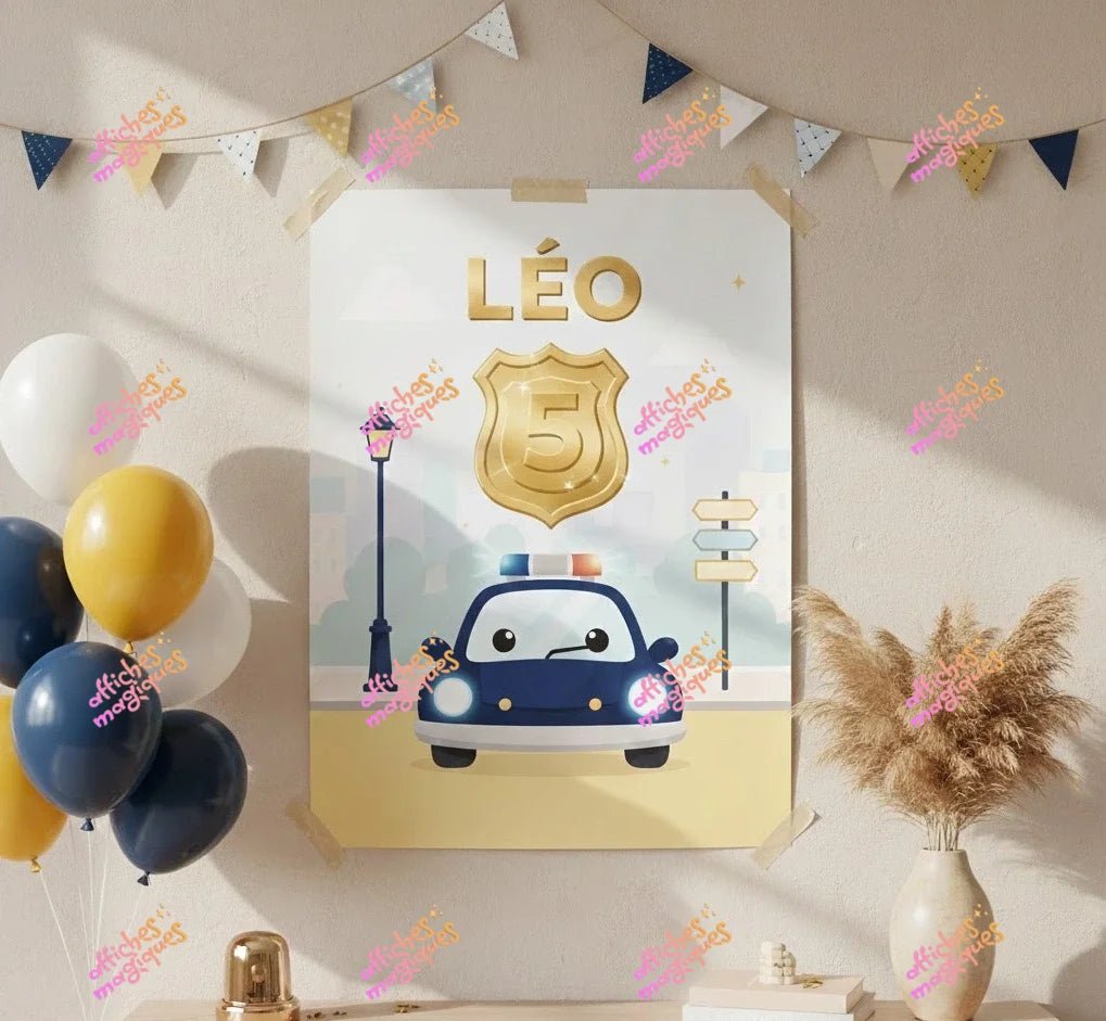 Petit Policier - Affiches Magiques